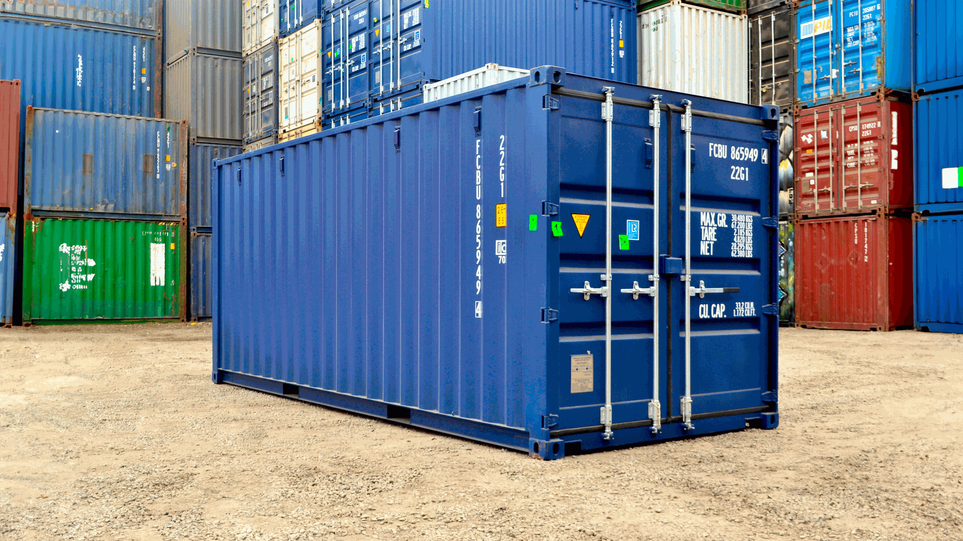 Used 20FT container — exterior